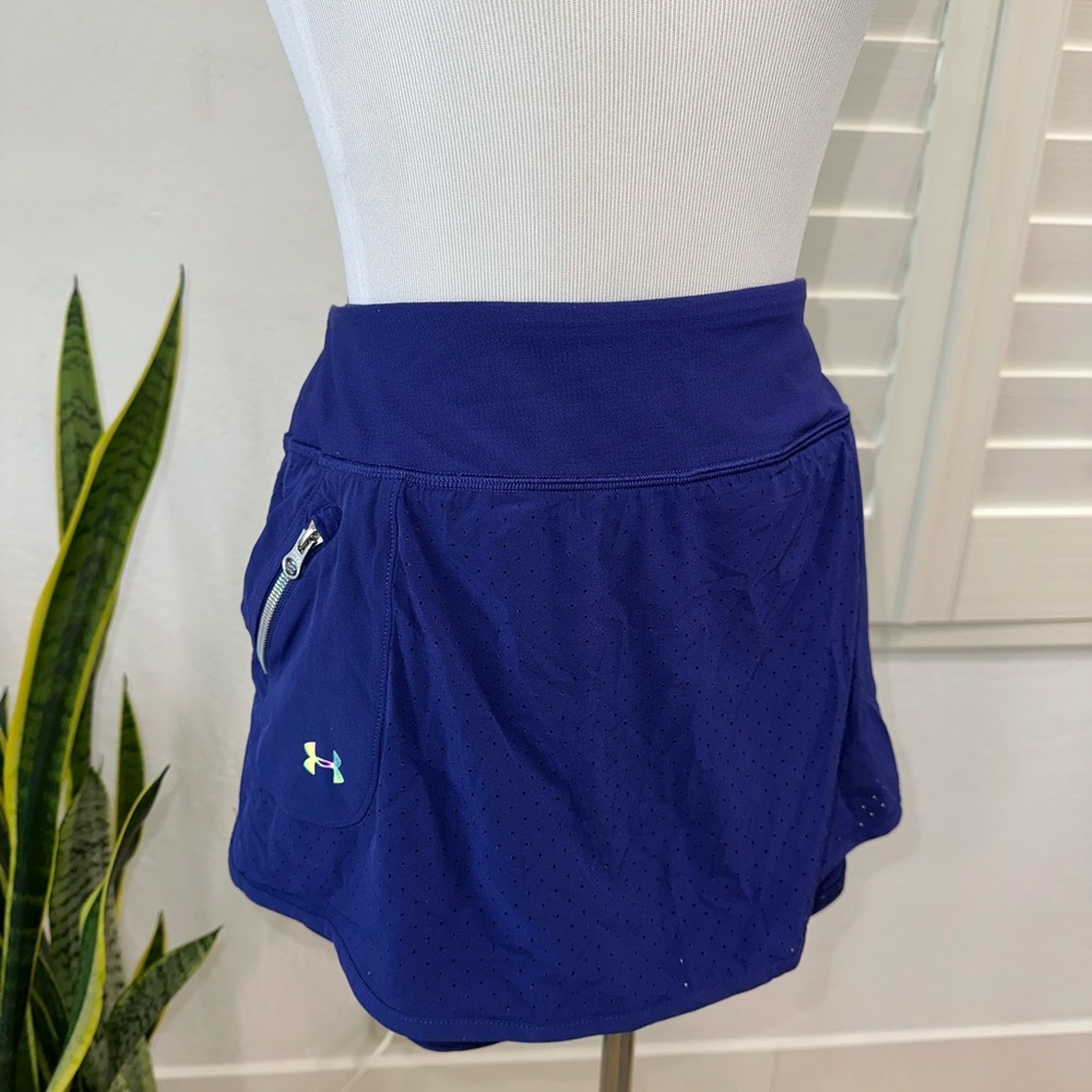 UNDER ARMOUR SIZE XL ~WOMENS SHOOT SKORT SKIRT SPORTS PICKLEBALL GOLF TENNIS GYM